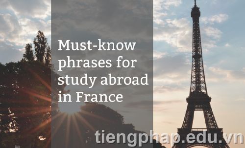 Đi du học Pháp bằng chương trình tiếng Anh.